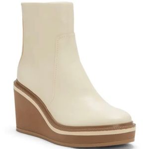 Sanji wedge platform bootie